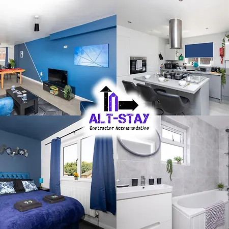 Alt-stay Leeds, M621 Junction 1 - Free Parking & Fast Wi-fi - Pool Table - Master En-suite - Ideal For Contractors & Long Leeds (West Yorkshire)