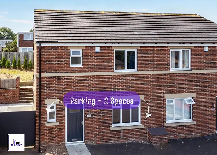 Holiday home Stonecliffe 35 By Alt-Stay Contractor Accommodation - 3 Bed Contractor Home With Parking, Wi-Fi & Full Kitchen - Ideal For Long Stays